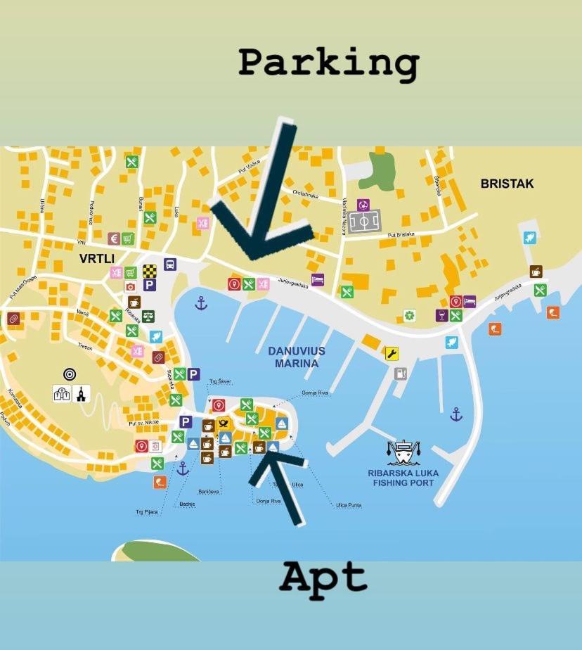 Apartman Roko Tribalj 外观 照片